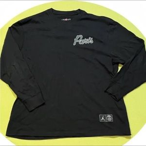 Jordan psg long sleeve shirt xl